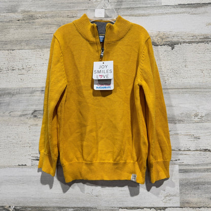 RuggedButts Golden Yellow Quarter-Zip Sweater Boys 2T Yellow Cotton Blend NWT0