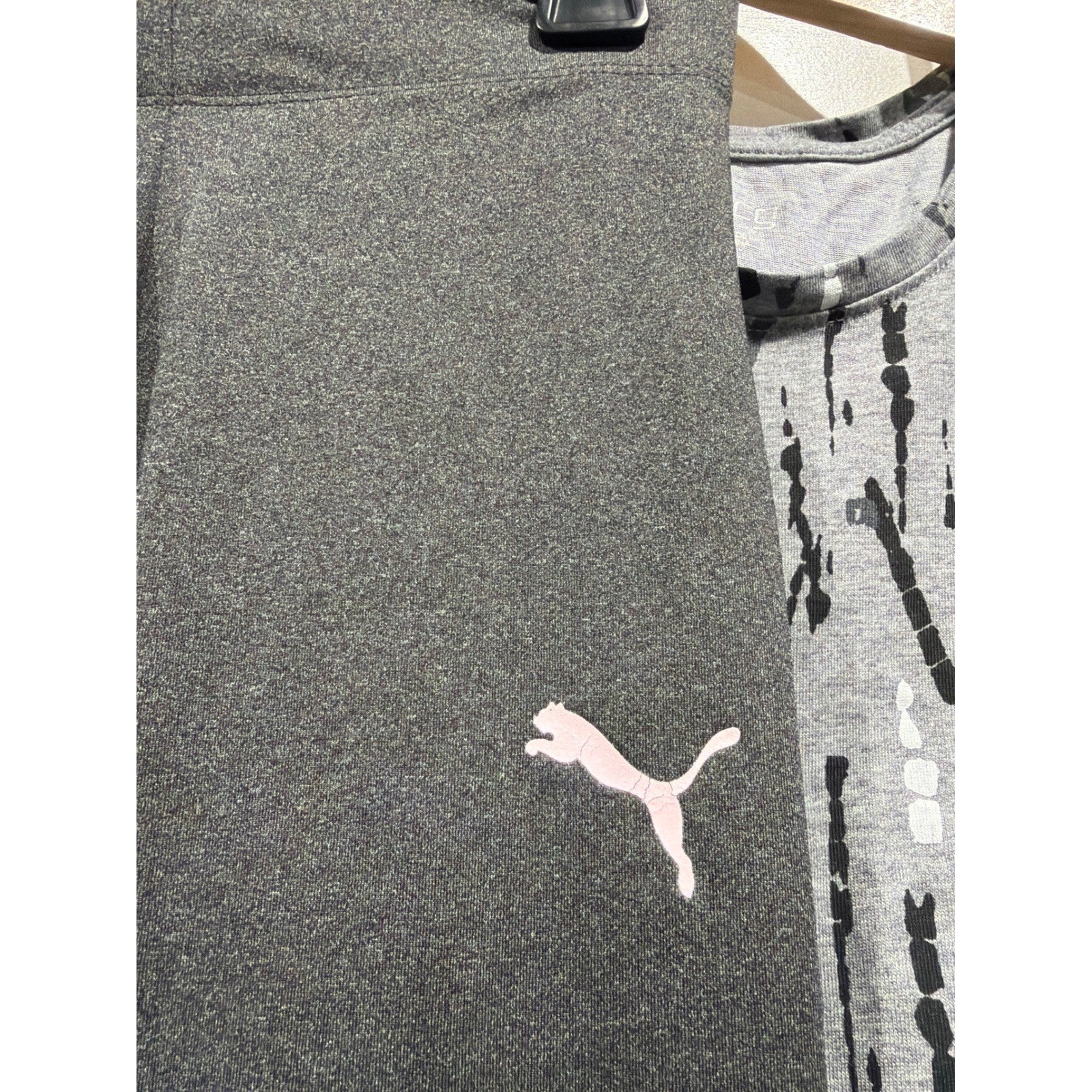 Old Navy Puma BCG Girls Size Medium 8 Black Gray Activewear Bundle Athletic4