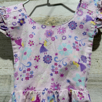 Southern Sunshine Kids Ruffle Bubble Girls 18M Pink Fairy Sparkle Boutique EUC1