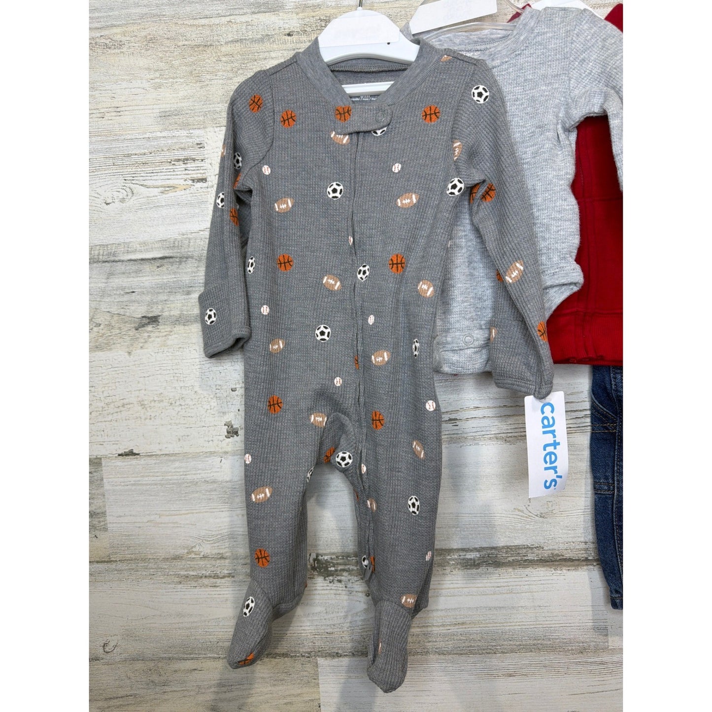 Old Navy Carter's Baby Boy 3M Workwear Sports Fireman Bundle1