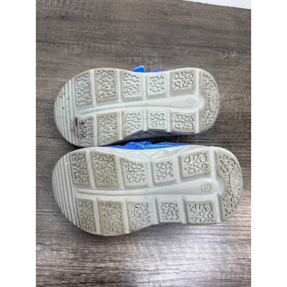 OshKosh Sandals Boys 10 Blue Mesh Closed Toe Athletic Water Sport EUC3