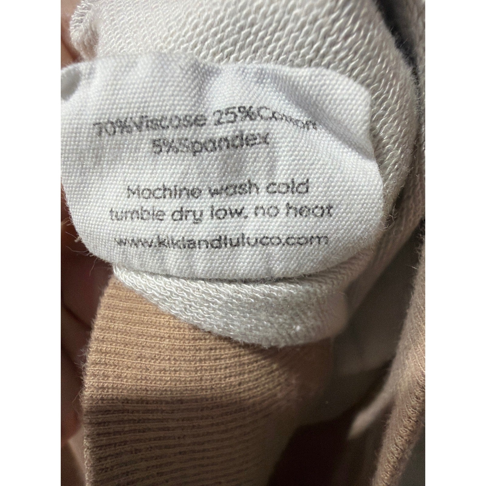 Kiki & Lulu Jogger Set Girls 5/6 Tan Smiley Face Bamboo Loungewear5