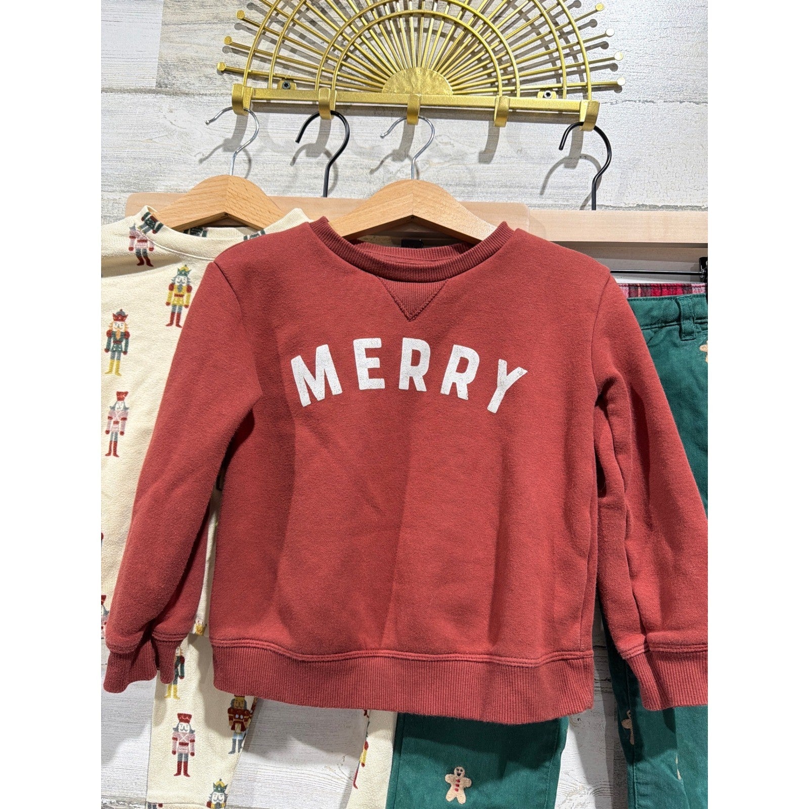 Little Co Gymboree Bundle Boys 2T Red Green Merry Nutcracker Gingerbread Holiday1