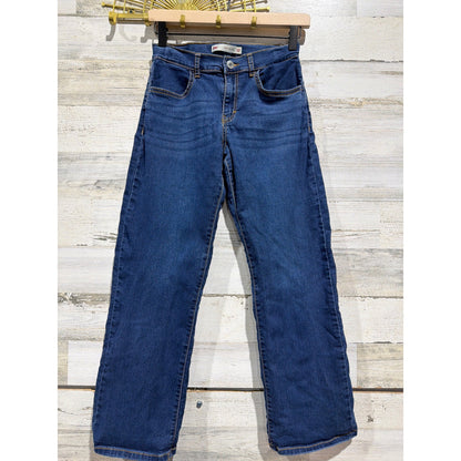FRANKI Levi's Sweatshirt Jeans Outfit Girls 12 Blue Wide Leg Skater EUC3