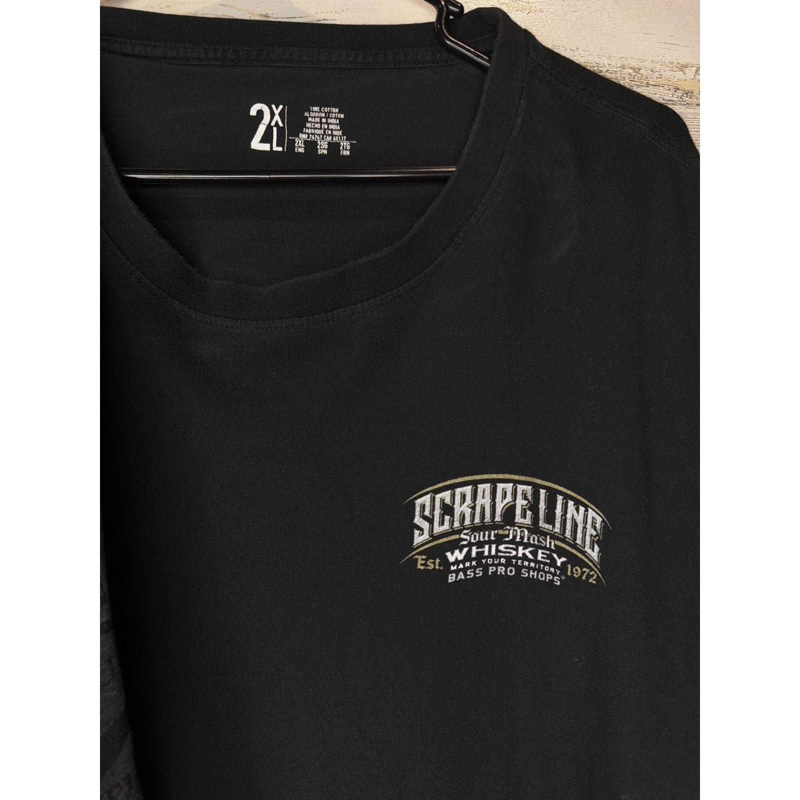 Grunt Style Scrape Line T-Shirt Bundle Men 2XL Black Charcoal Graphic Tees2