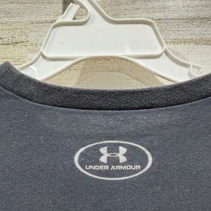 Under Armour T-Shirt Boys YXS Black Baseball Home Plate HeatGear Sport3