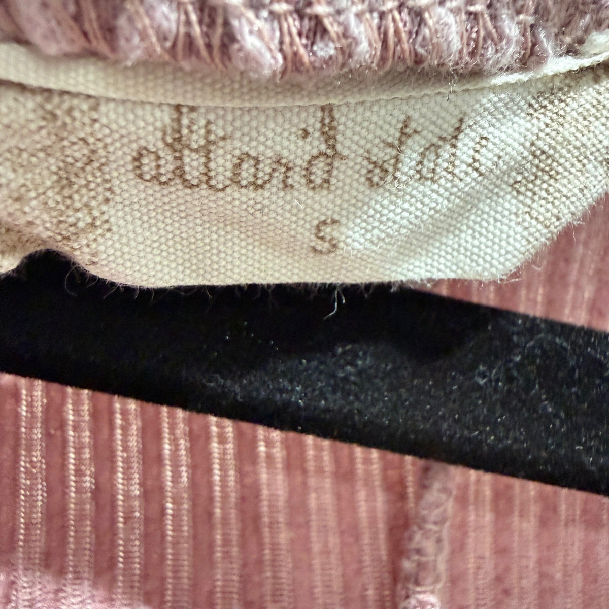 Altar'd State V-Neck Top Women S Mauve Waffle Knit Pocket Casual1
