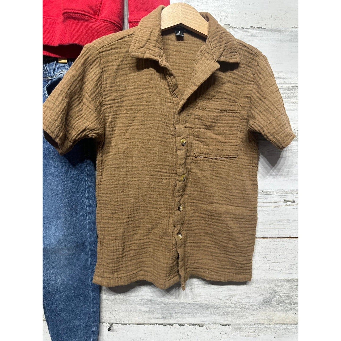Gap Little Co American Hawk Clothing Lot Boys 4 Multicolor Casual Basics2