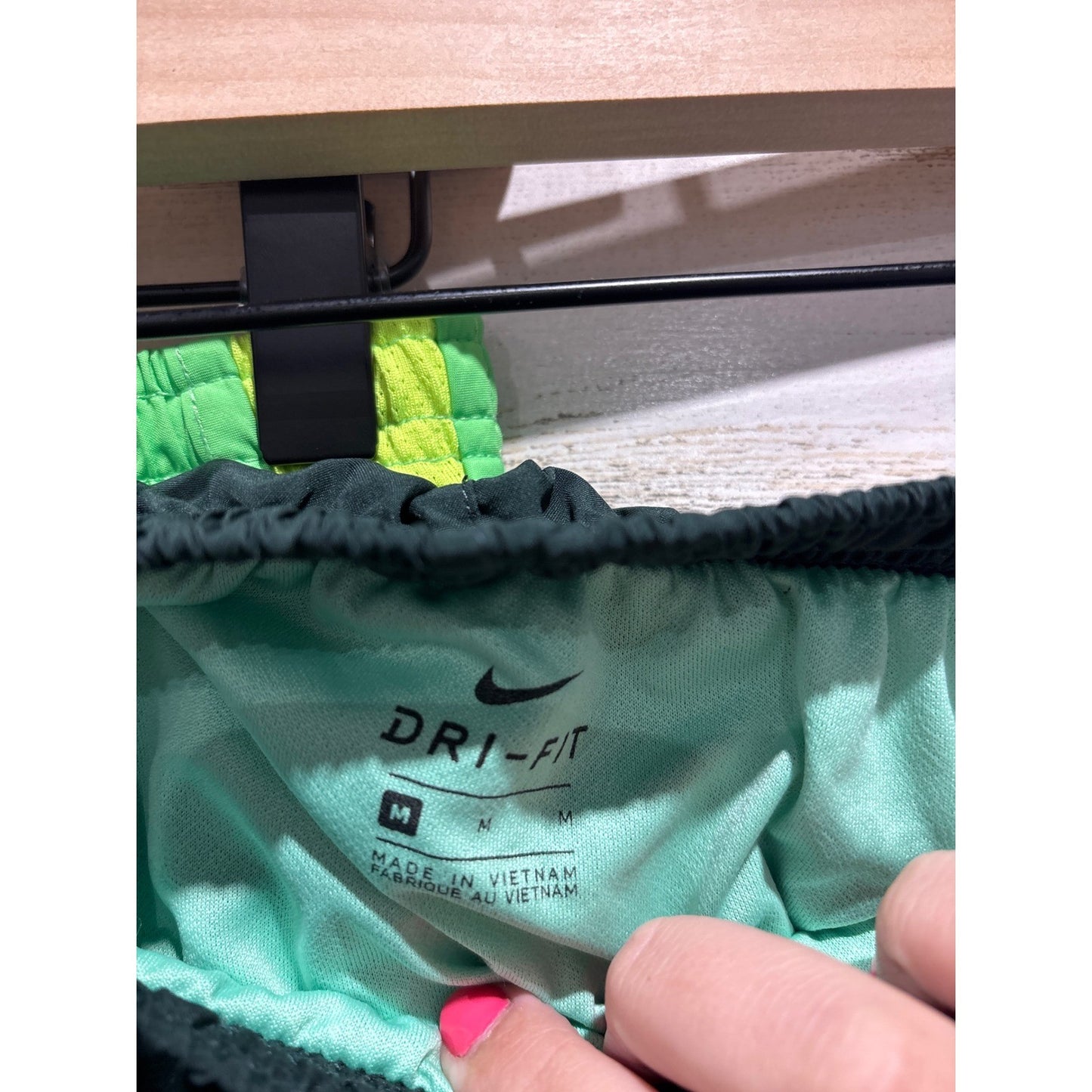 Nike Running Shorts Women Medium Green Teal Bundle Tempo Athletic EUC4