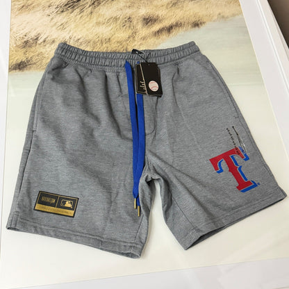 Baseballism Sweat Shorts Men Small Gray Texas Rangers MLB Sporty NWT0