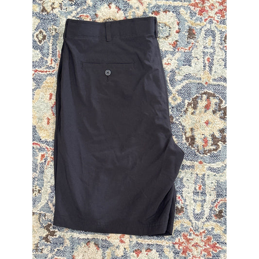 Ben Hogan Golf Shorts Men Size 40 Black Performance Flat Front GUC0