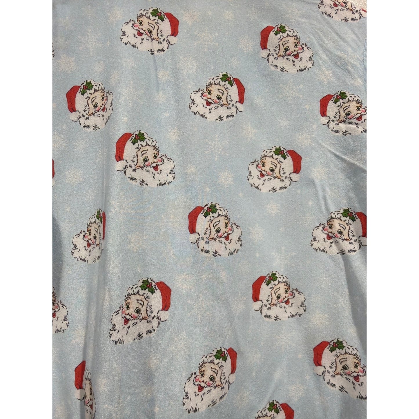 Smockingbird Pajama Set Kids Fits Like Size 4T Santa Claus Holiday Christmas6