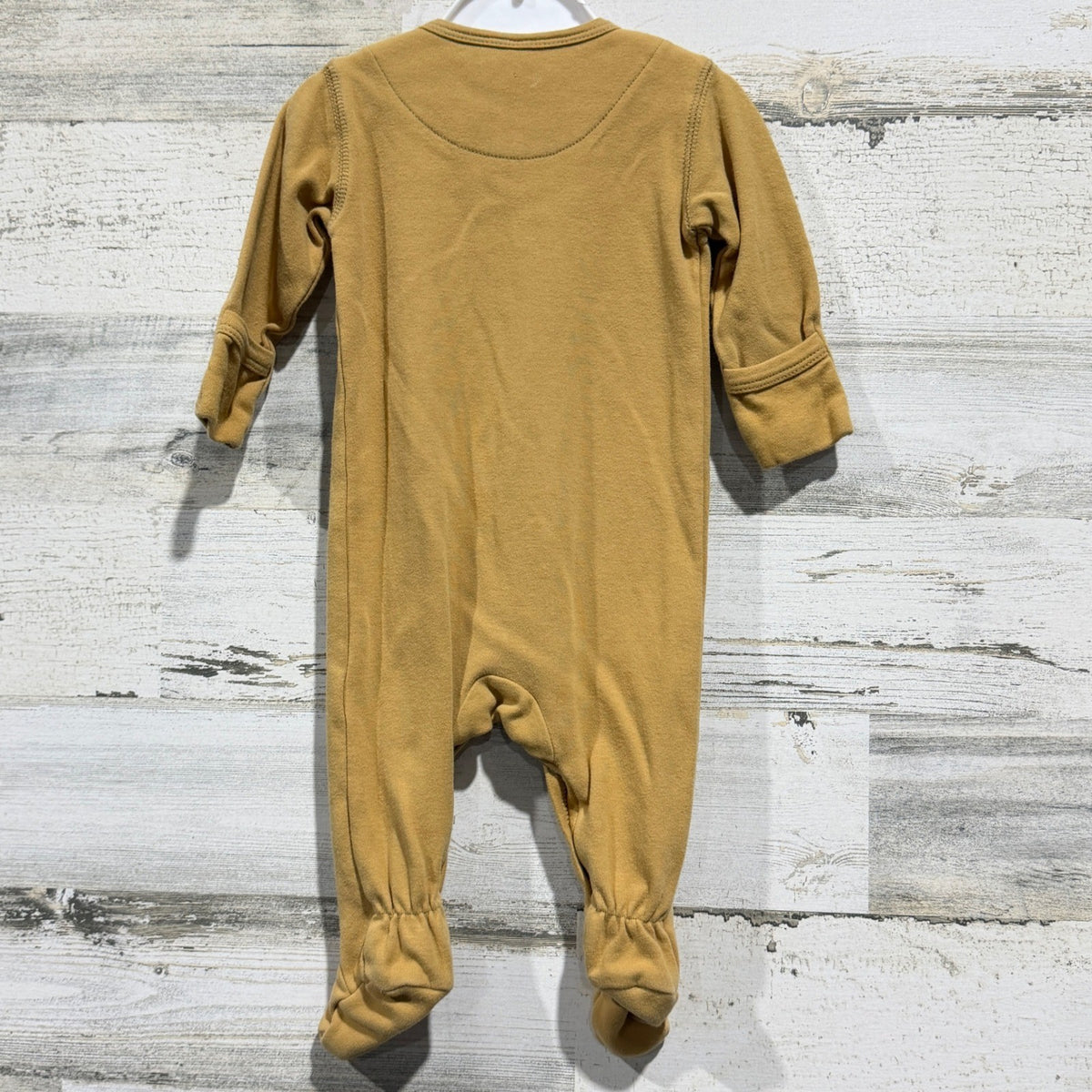 Quincy Mae Footed Sleeper Baby 3-6M Organic Cotton Boho EUC3