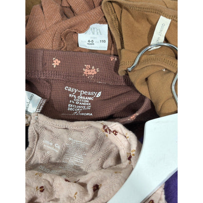 Zara Quincy Mae Easy Peasy Girls 4T Multicolor Clothing Bundle Boho EUC4