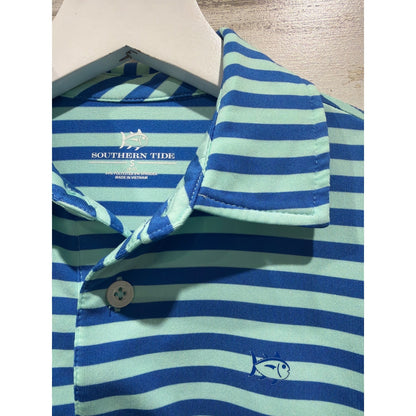 Vineyard Vines Southern Tide Performance Polo Bundle Boys 6 Striped Preppy EUC4