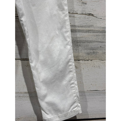 Polo Ralph Lauren Chino Pants Boys 4T White Belted Preppy NWT *Flawed4