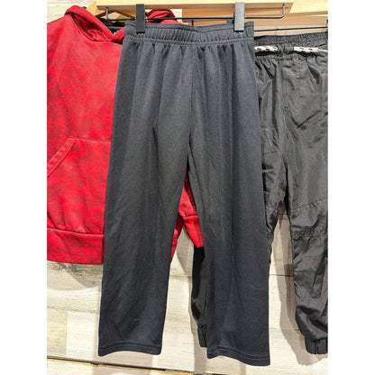 BCG Under Armour Wonder Nation Boys 4T Red Black Hoodie Pants Bundle Sporty EUC2