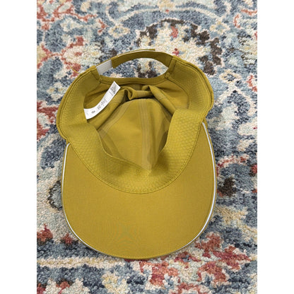 Lululemon Fast and Free Hat Women OS Bronzey Green Adjustable Running Sporty2