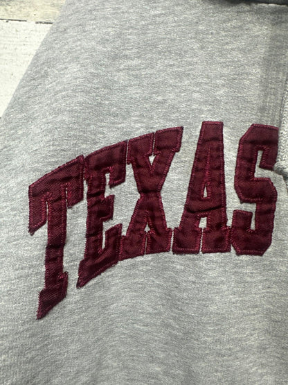 Red Oak Texas A&M Hoodie Men XL Grey Vintage Embroidered Sweatshirt2