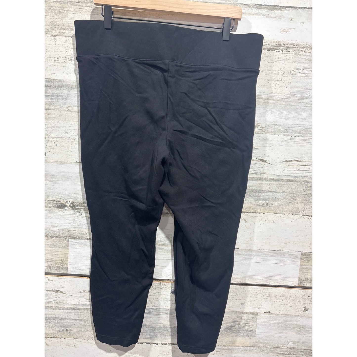 Torrid Pixie Skinny Pants Women 1R Black Ponte Stretch Workwear EUC1