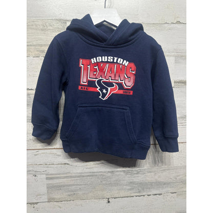 Outerstuff Football Hoodie Toddler 2T Navy Houston Texans Graphic Sporty EUC0