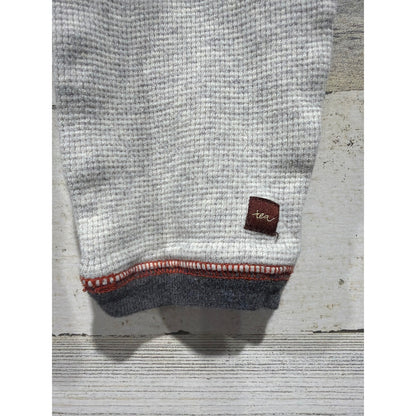 Hanna Andersson Tea Collection Sleeper Romper Boys 6-12M Blue Gray Planet6