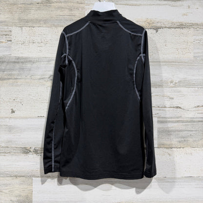 Nike Pro Combat Compression Shirt Boys Medium Black Sporty Active GUC*5