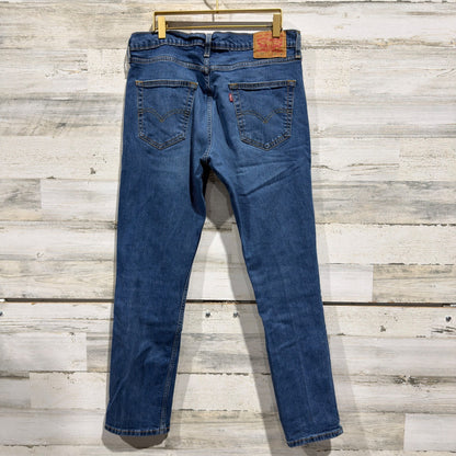 Levi 511 Slim Jeans Mens 34x30 Blue Denim Stretch Casual Americana EUC2
