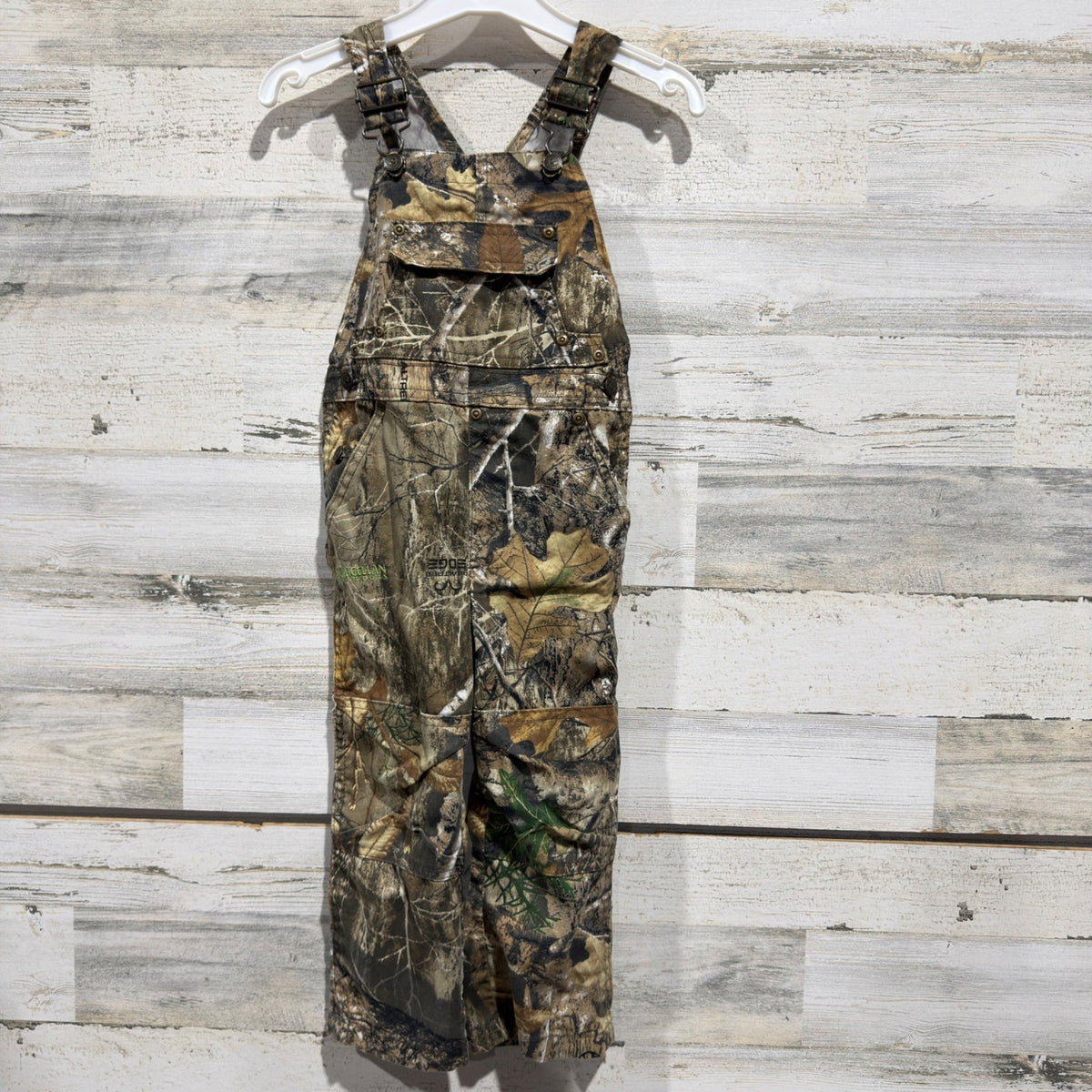 Magellan Overalls Boys 4T Camo Realtree Edge Utility Outdoors EUC0