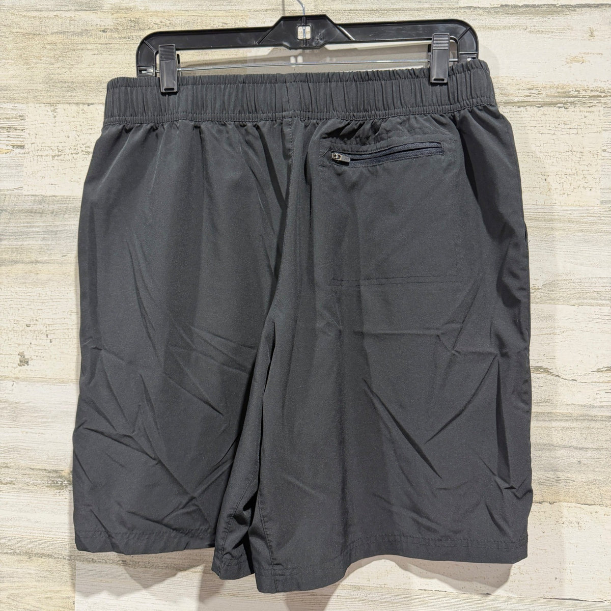 BCG Athletic Shorts Men XL Black Zipper Pocket Active Athleisure EUC1