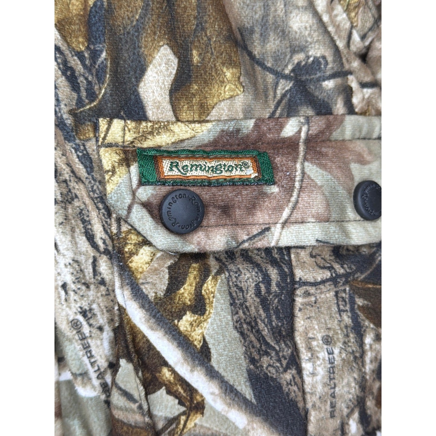 Remington Reversible Jacket Boys 4/5 Camo Real Tree Insulated Gorpcore EUC1
