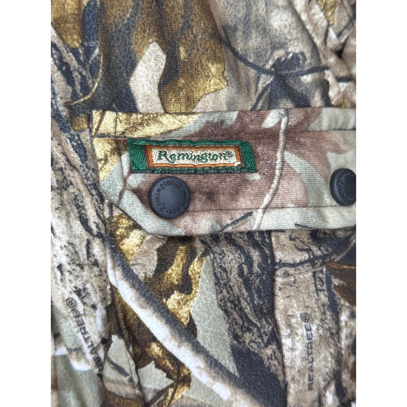 Remington Reversible Jacket Boys 4/5 Camo Real Tree Insulated Gorpcore EUC1