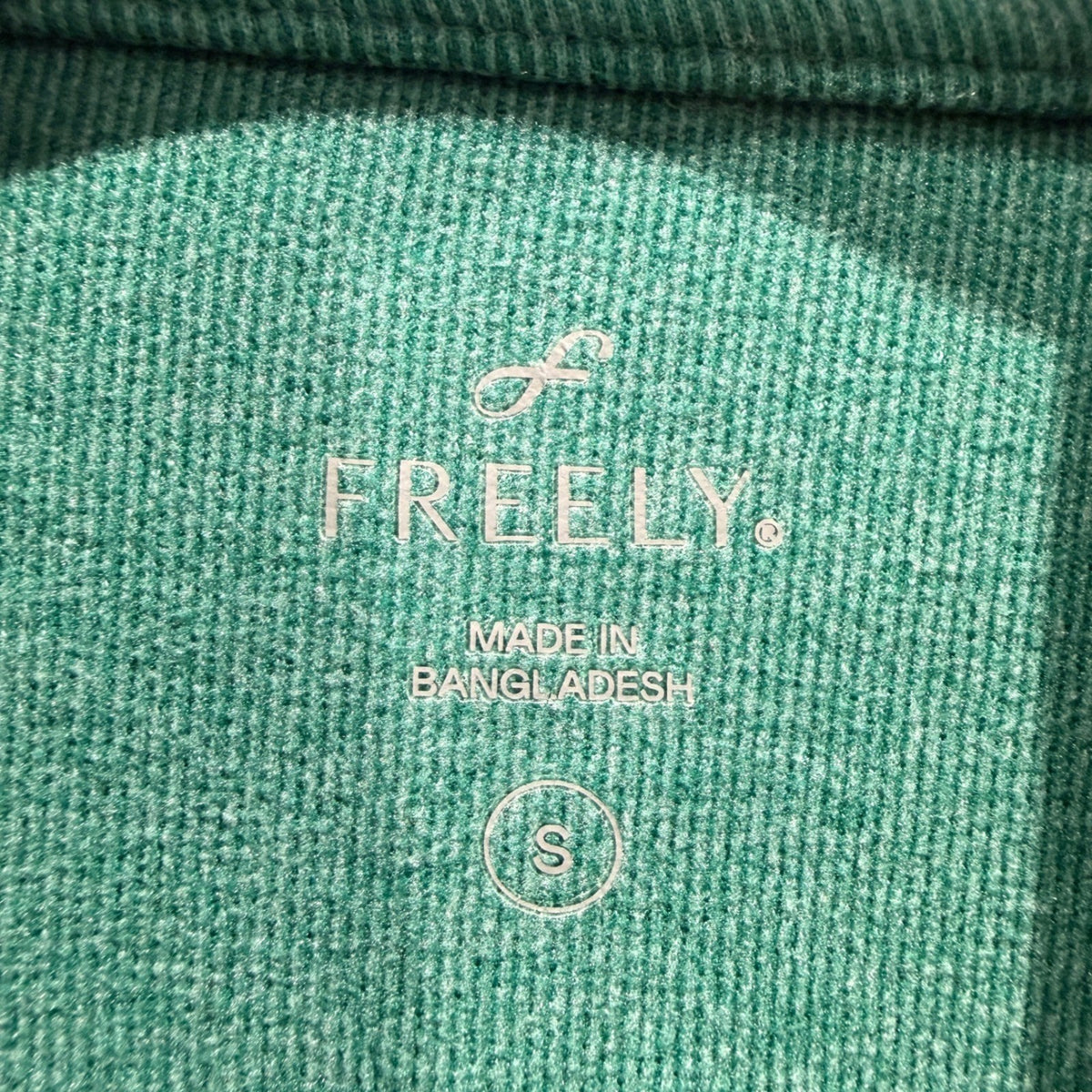 Freely Mock Neck Jogger Set Girls Size S Teal Green Recycled Athleisure4