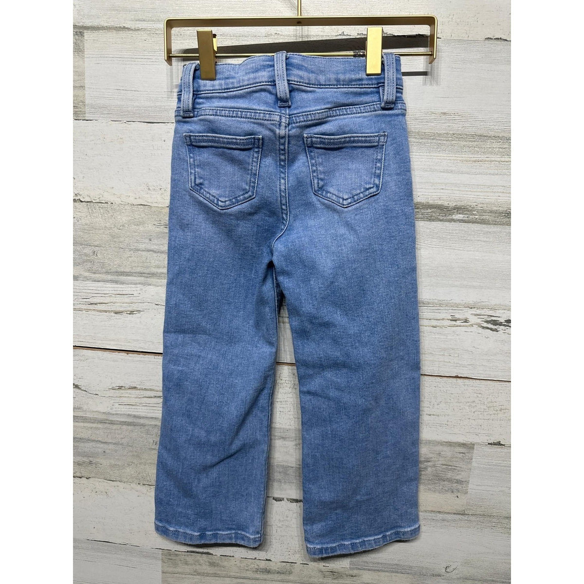 Thereabouts Straight Leg Jeans Girls 4 Light Blue Denim EUC0