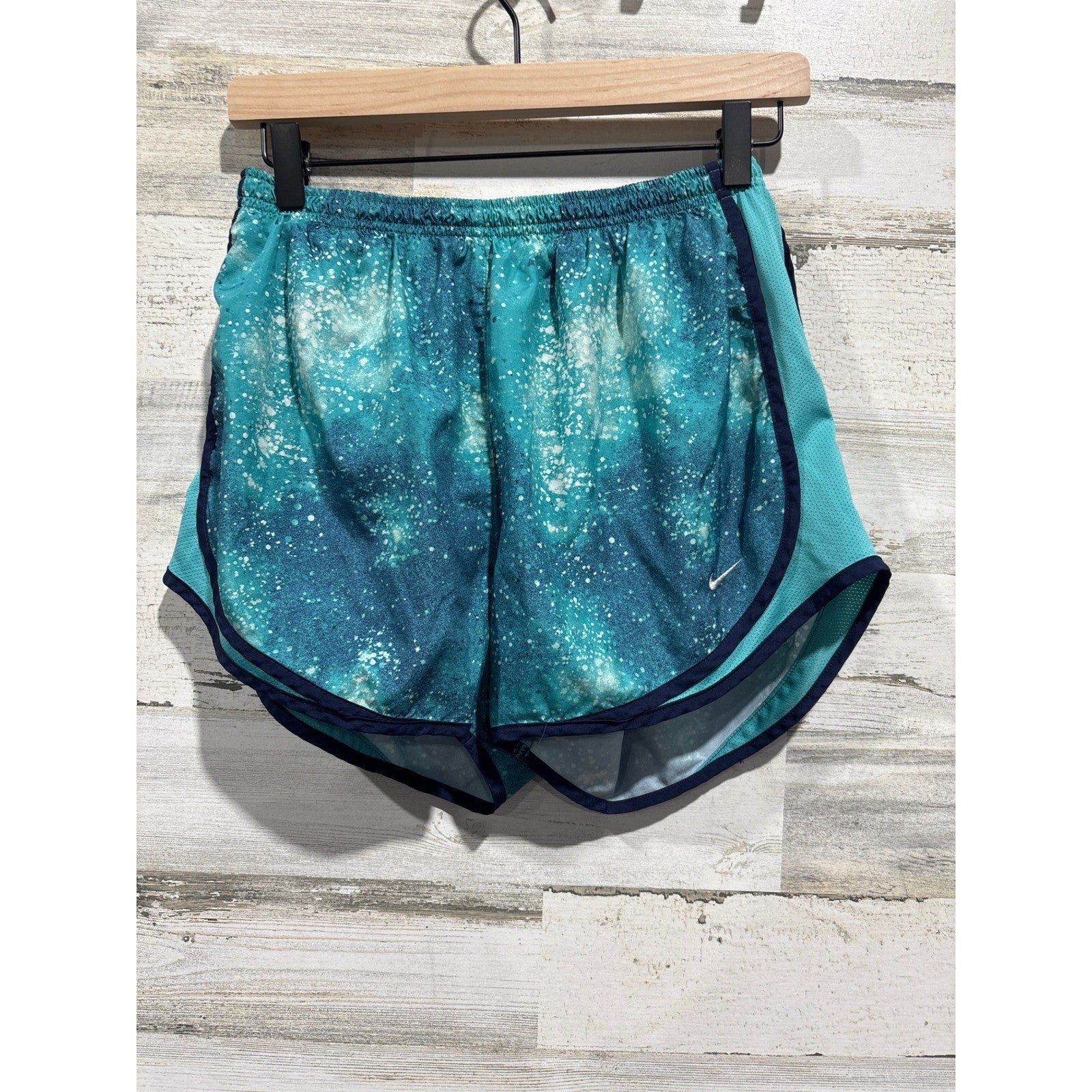 Nike Running Shorts Women Medium Green Teal Bundle Tempo Athletic EUC8