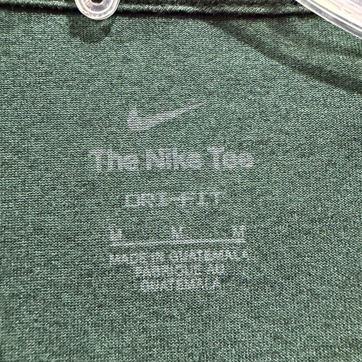 Nike Dri-FIT Swoosh Tee T-Shirt Boys Medium Green Polyester Athletic Modern2