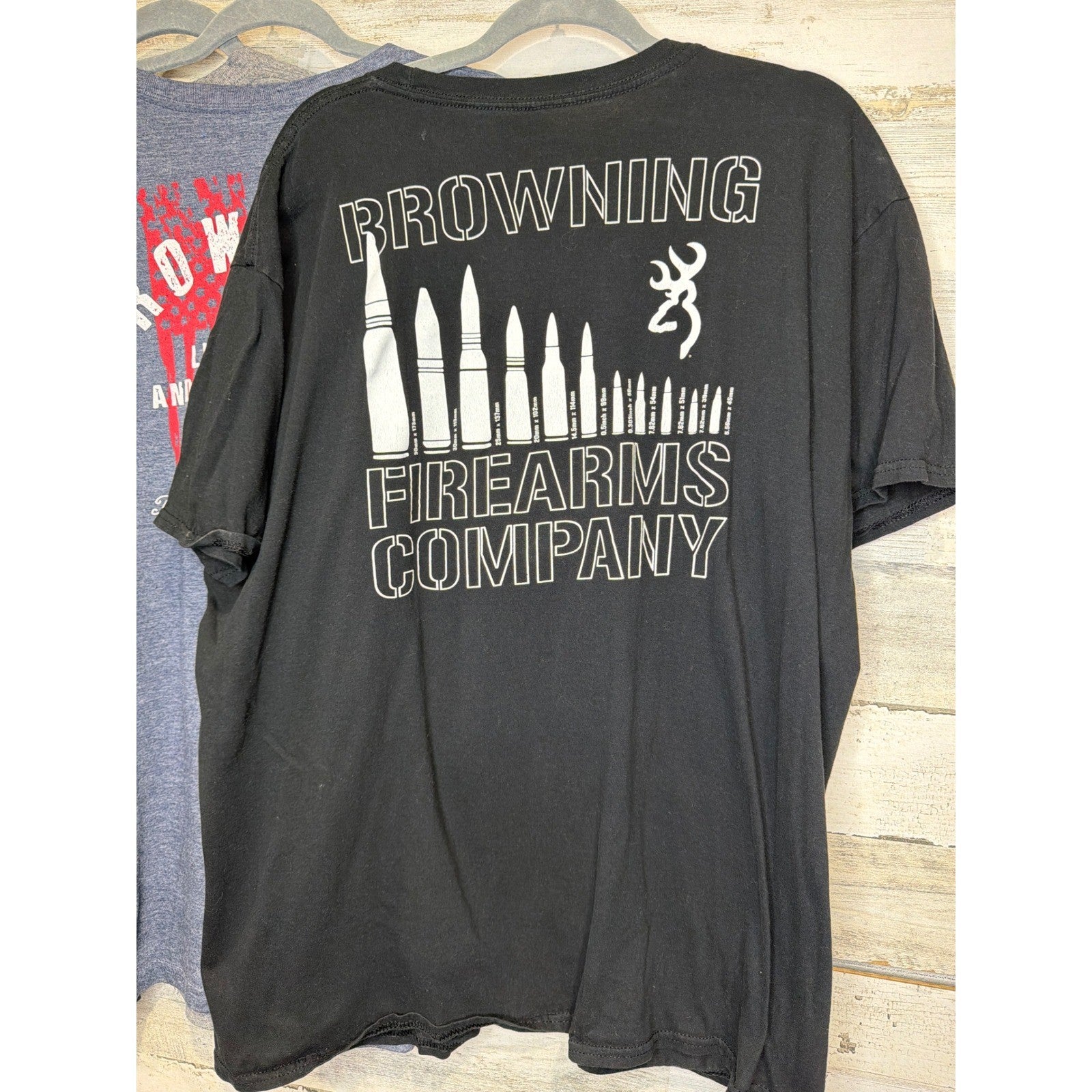 Browning T-Shirt Bundle Men 2XL Gray Blue Black Graphic Outdoor Gorpcore7