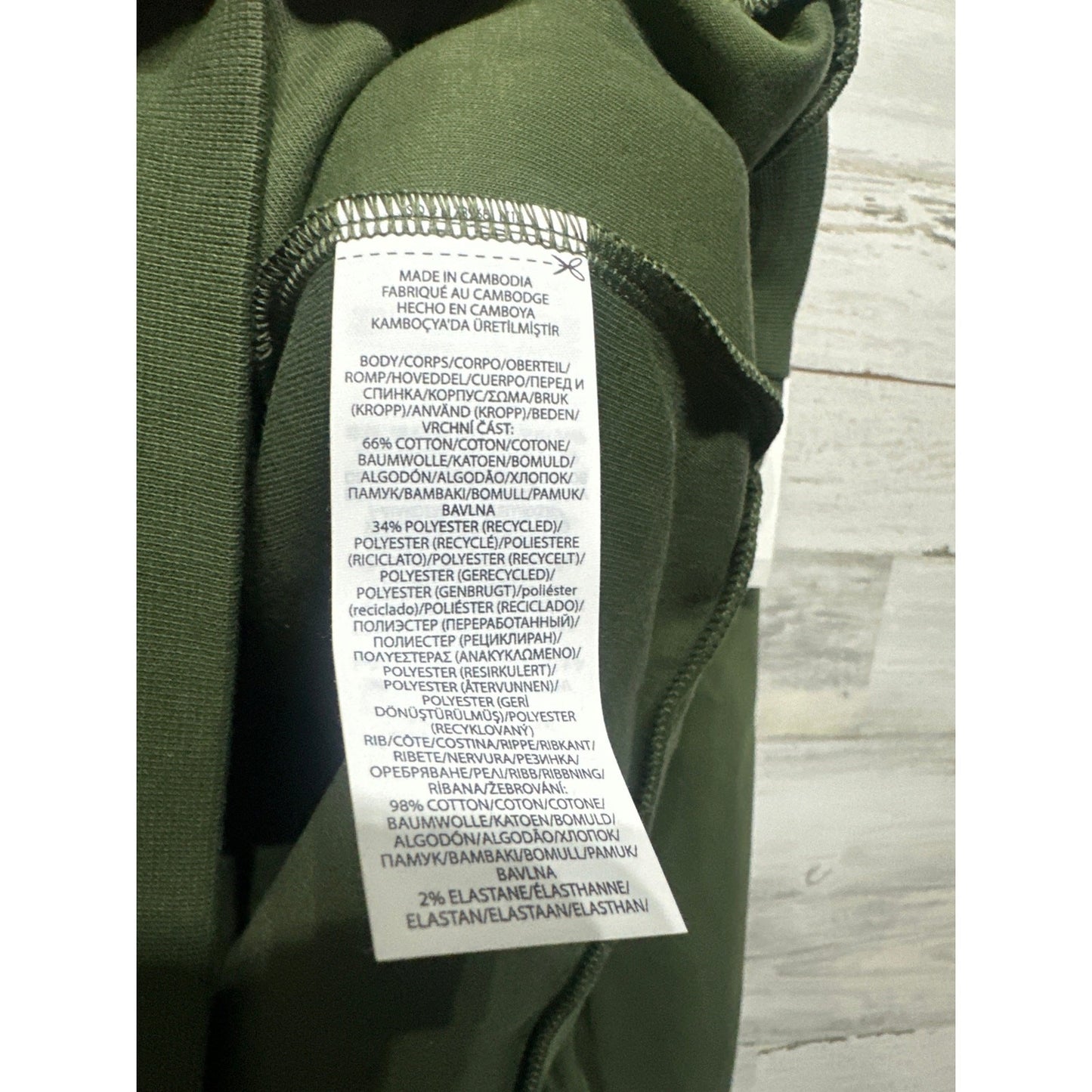 Polo Ralph Lauren Sweatshirt Mens XLT Green Snap Mock Neck NWT4