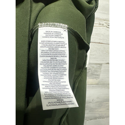 Polo Ralph Lauren Sweatshirt Mens XLT Green Snap Mock Neck NWT4