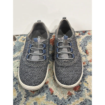 Olukai Nohea Moku Boys Size 13 Gray Mesh Slip On Sneakers EUC1