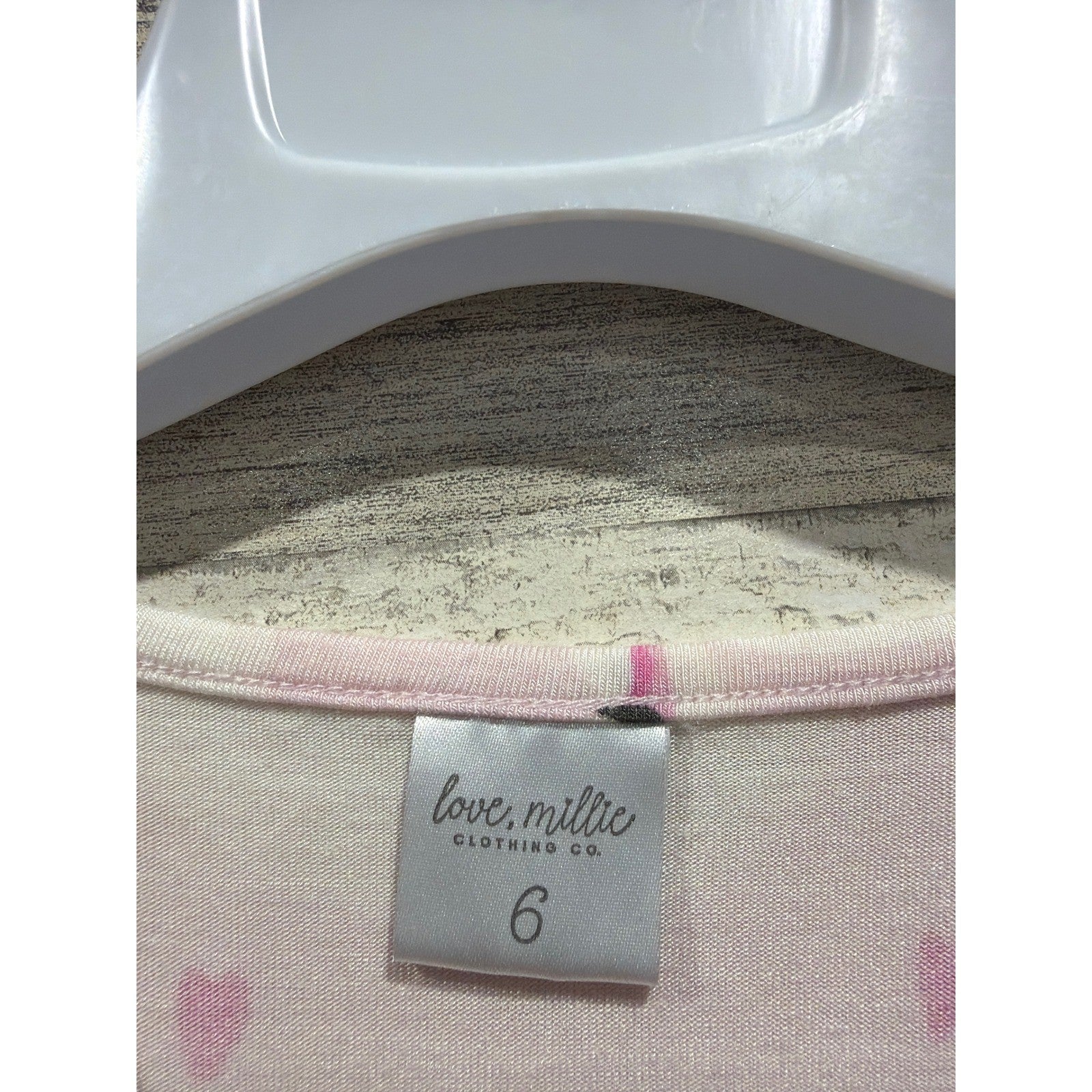 Love Millie Serendipity Girls Size 6 Pink Black Swan Heart Ruffle Set2