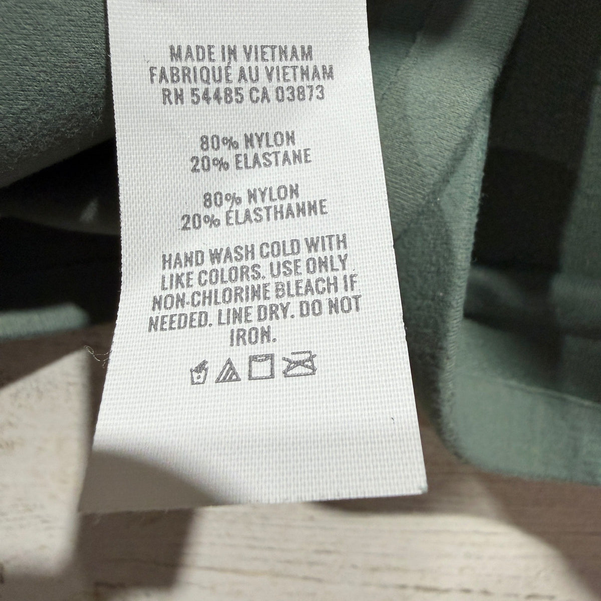 Aerie Smoothez Bra Women LG DD Green Nylon Elastane Modern EUC7