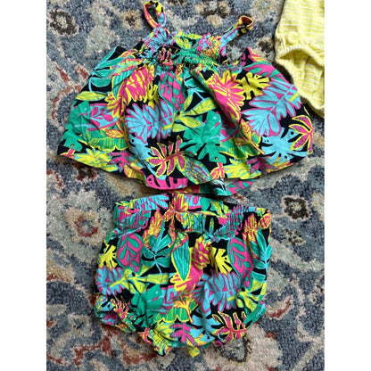 Monica Andy Caden Lane Girls 6-12M Summer Bubble & Dress Bundle5
