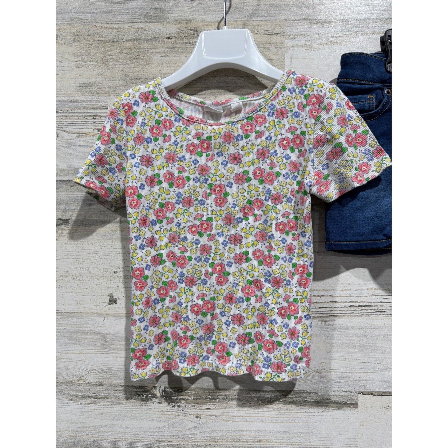 Gap Old Navy Cat & Jack Shirt Shorts Bundle Girls 8 Multicolor Summer EUC3