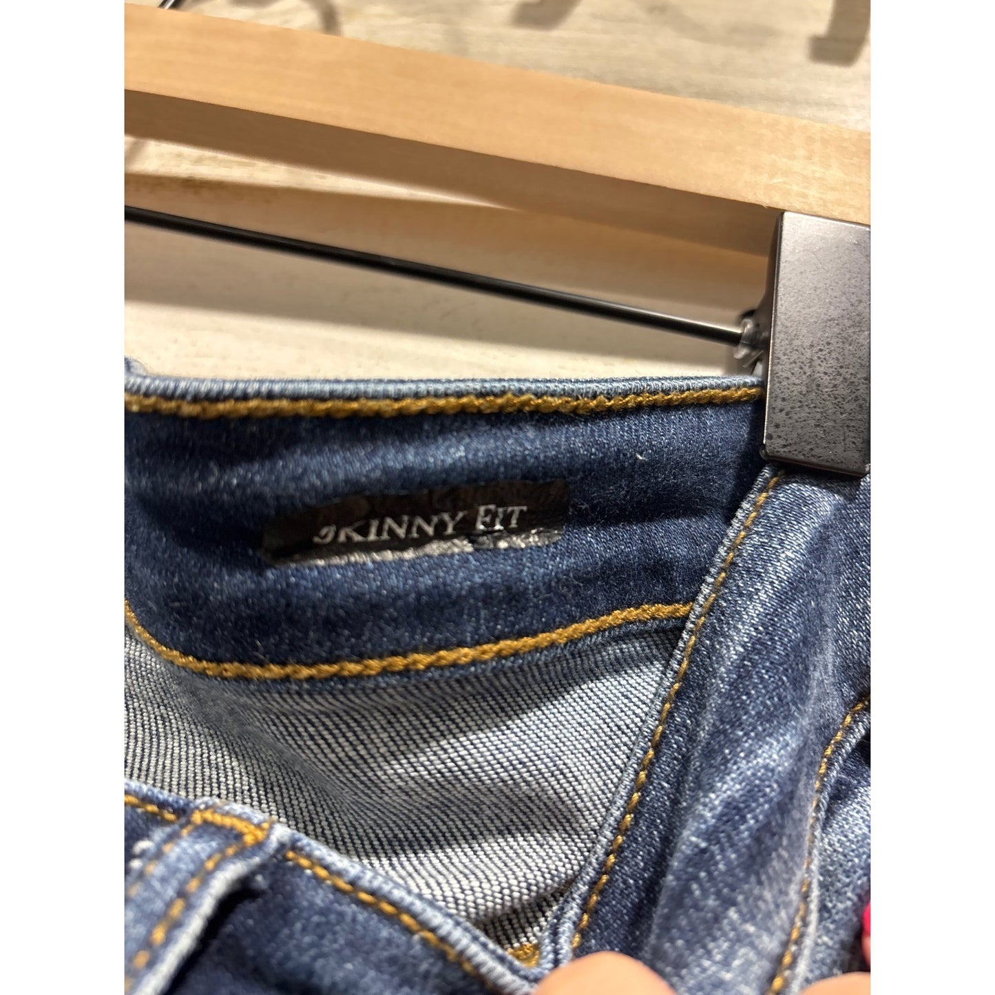Judy Blue Skinny Jeans Women Size 11/30 Dark Wash Mid Rise Stretch Denim EUC2