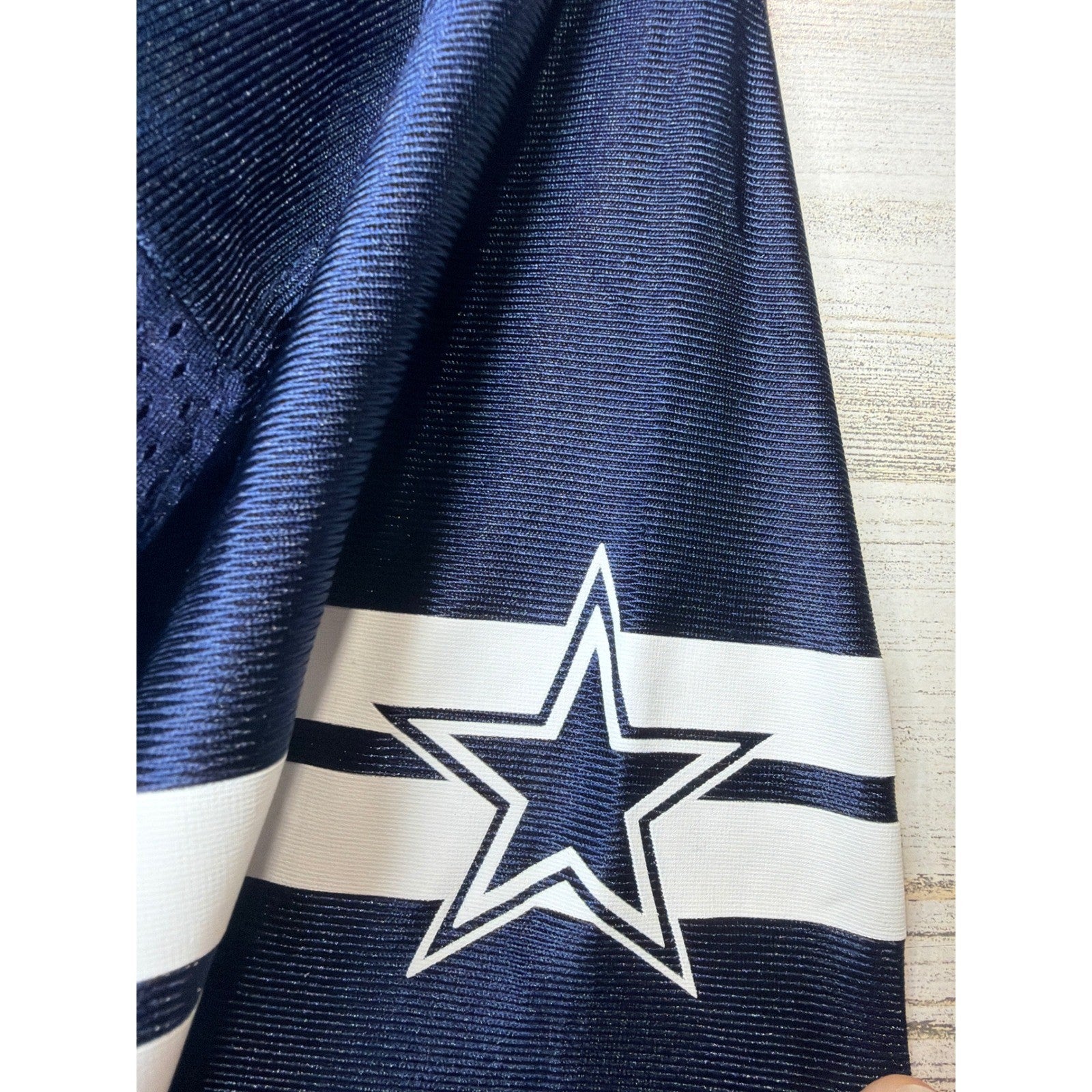 Dallas Cowboys Jersey Boys Medium Navy Blue Ezekiel Elliott 21 NFL EUC5