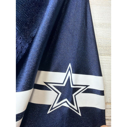 Dallas Cowboys Jersey Boys Medium Navy Blue Ezekiel Elliott 21 NFL EUC5