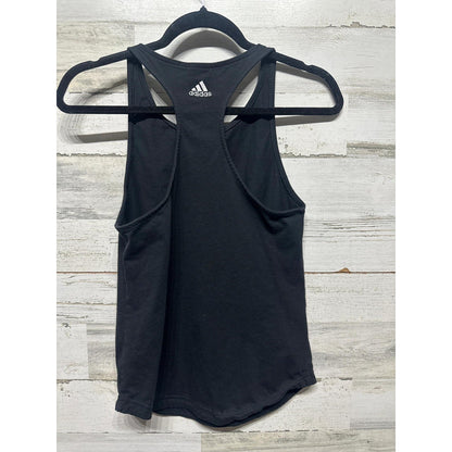 Adidas Tank Top Women XS Black Linear Logo Racerback1