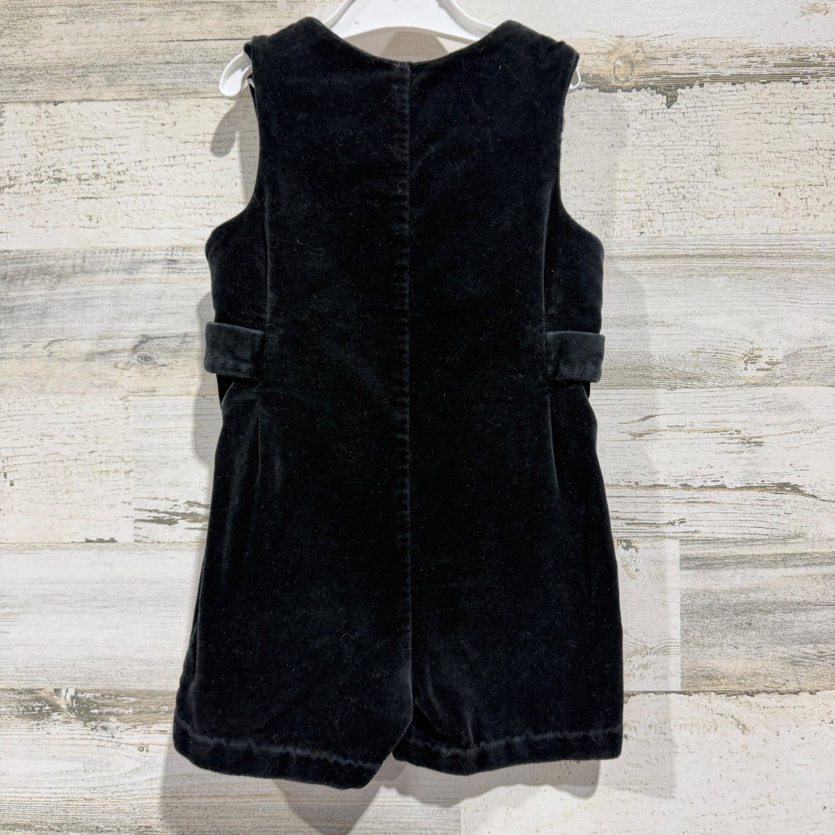 Imp Originals Velvet Romper Boys 3T Black Vintage Formal Holiday Jon Jon1