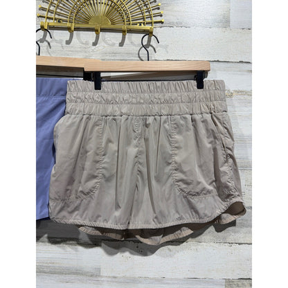 Avia JoyLab Shorts Bundle Women XL Lilac Tan Athletic Running Gorpcore NWT/EUC1